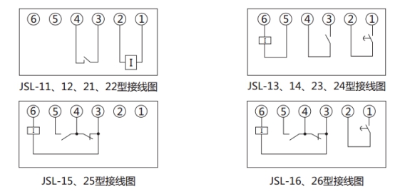 JSL-21時間校驗(yàn)接線圖